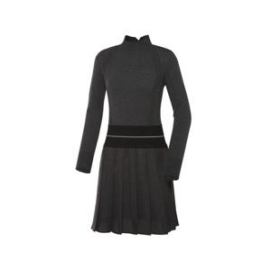 [와이드앵글]CO PRO 스웨터 하이브리드 플리츠 원피스 WWU23W11MK