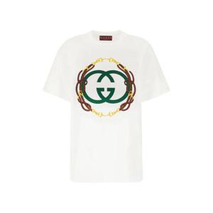 구찌 반팔 티셔츠 837959XJHMY 9081 WHITE MC