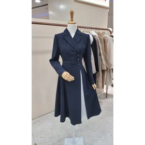 [케네스레이디]포티브 히든 배색 원피스 EVWOPQB970