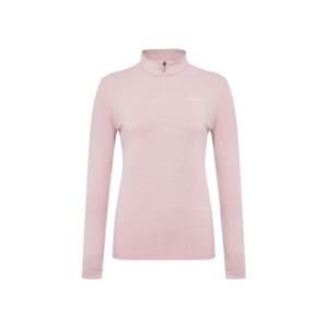 아이더 POP 잠재권축 여성 짚업 티셔츠_POWDER PINK DWU252813P 301814