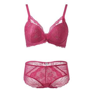 [비비안(언더웨어)]꾸띄루 컬러체인지 패치자수 노와이어 브라 망사팬티세트 BR979ABP979ALPK