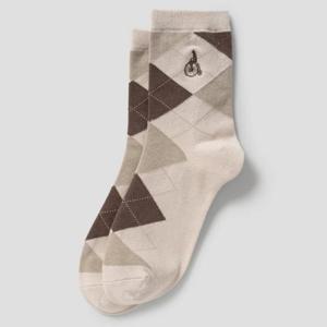 [빈폴] 남성 아가일 중목 양말 - 베이지 BE61KTM13A 026