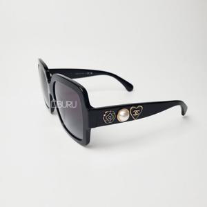 샤넬 진주 까멜리아 하트 선글라스 풀구성품 A71469