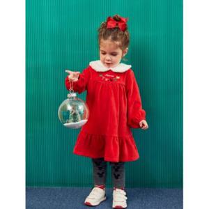 [디즈니베이비]미니홀리원피스(카라)(RED)_79S724052