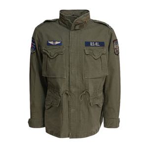 랄프로렌 스탠드 칼라 드로우스트링 웨이스트 필드 재킷 710961