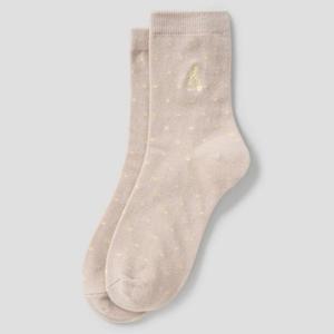 [빈폴] 여성 도트 중목 양말 - 베이지 BE61KTL12A 022