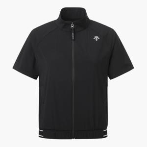 M 데상트골프자켓 GQC DP32WFBL71-BLKG 여성 하이브리드 반팔 점퍼 / BLACK