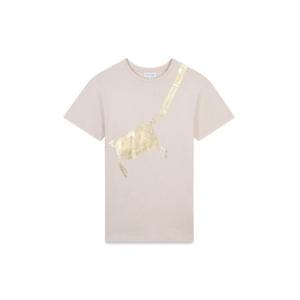 마크제이콥스 여아 베이지 반팔 티셔츠 W60230K_22A