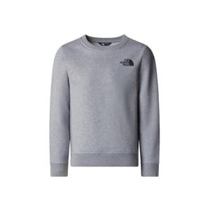노스페이스 키즈 그레이 CREW 로고 스웨트셔츠 NF0A89H7K_DYX1