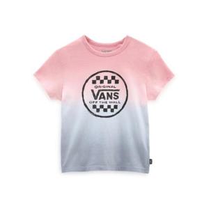 반스 키즈 멀티컬러 SUNSET WASH 로고 반팔 티셔츠 VN0A7RUJK_XZN1