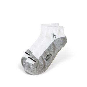 [헤지스] 남성 로고자수 면혼방 단목양말 HZSS6E305WT