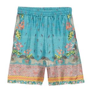 피에르루이마샤 플로럴 엘라스틱 웨이스트 쇼츠 ALOE S PN11765