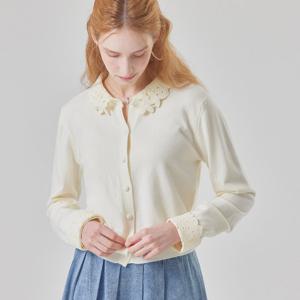 [매긴]플라워 자수넥 니트 가디건_PBMF6S1KC4531