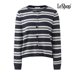 르샵  멀티 스트라이프 버튼 니트 가디건 (BQ1KC014A)