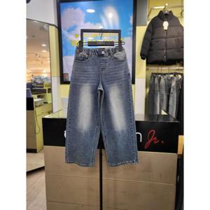 행텐주니어 세이브존06 주니어 봄 풀밴딩 세미와이드 데님 팬츠 14560-055-20J1-10