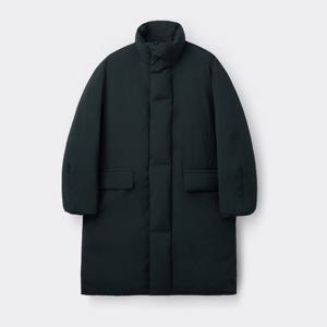 [커스텀멜로우]블랙 롱 다운 자켓 C9UAW25812BKX