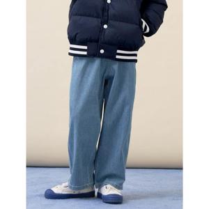 [빈폴키즈] 간절기 커브드 데님 팬츠  스카이 블루 (BI6221U90Q)