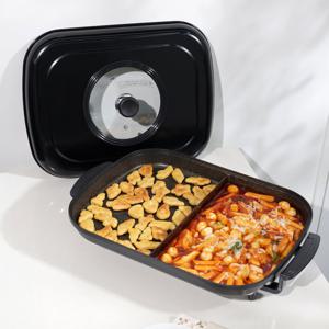 신일 듀얼 반반 사각 그릴팬 SPP-K601SS