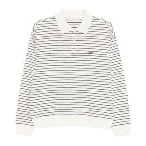 던스트 스트라이프 패턴 폴로 티셔츠 UDTS6A120 IV