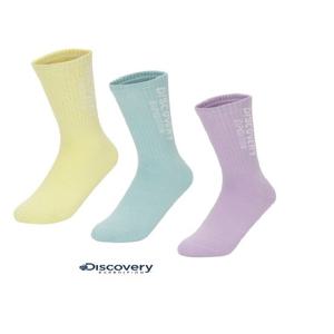 [디스커버리키즈]DKSO4026N 키즈 솔리드컬러 하이삭스