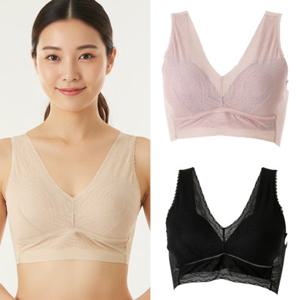 [와코루]노와이어 브라탑 크라탑 심플한 볼륨 몰드컵 런닝형 브라 (WLGB303R)