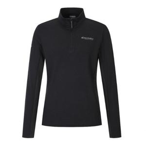 디스커버리긴팔티 BQK DWZT34054-BKS 여성 플리스 집업 티셔츠