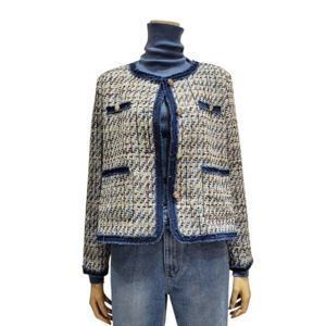 [반에이크]크로플 트위드 재킷 VB63JKM301Z