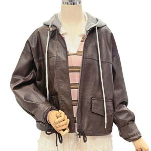 [포커스]후드 차이나 페이크자켓 FS6A3JK3056