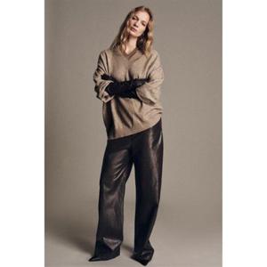 자라 ZARA 울 오버사이즈 스웨터 - 그레이 밍크 0837101722 324192