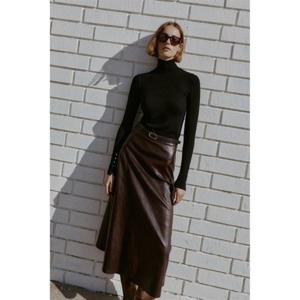 자라 ZARA 베이직 플레인 니트 스웨터 - 블랙 8851181800 323933