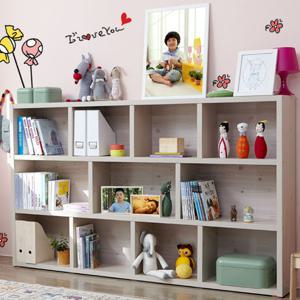 [보루네오 하우스] 아르메 라떼 2000 3단 책장