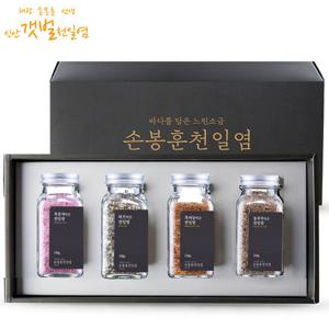 [손봉훈 천일염]솔트 레인보우 4종 선물세트