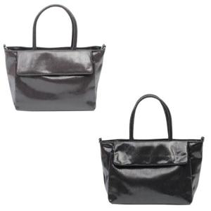 [블루피오레] 뱀피무늬 심플 도트백 BFB022