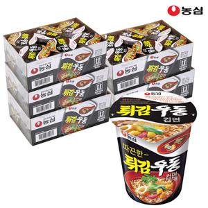 농심 튀김우동컵 62g x 12개