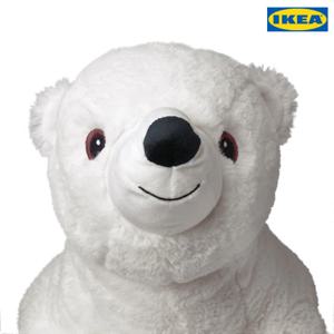 이케아 SNUTTIG 봉제인형 북극곰 화이트 502.981.02