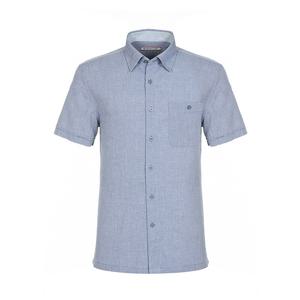 [지센] 남성 원포켓 코튼 반팔 셔츠 MCWSK526_BL