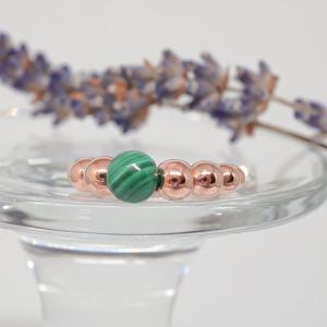 오팔하우스 14k 말라카이트 볼 반지 OPDSR1512