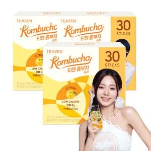 티젠 콤부차 유자 30스틱입X3박스