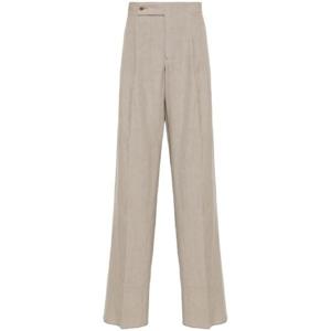 25 FW 조르지오아르마니 리넨 스트레이트 팬츠 3WGPP0YNT02K6 TP432353334