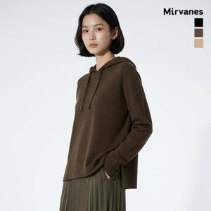 [미르바네스] (TAG 49,000원) 소프트 루프니트 후드 풀오버