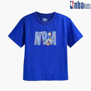 [NBA KIDS]주니어 캐릭터 앤 레터링 티셔츠 K212TS050P