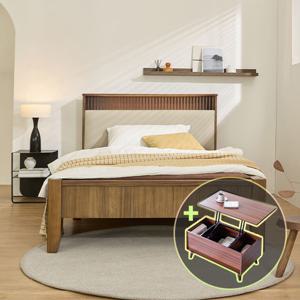 [현대의료기] 포그니처 LED 템바 황토 흙침대 SS+리프트테이블