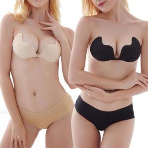 누디 끈없는이너브라 앞후크접착브라 머스테시