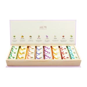 [쌍계명차] 선물세트 큐브우드 24P