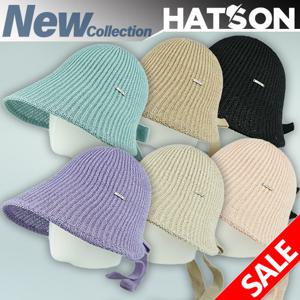 [햇츠온]HatsON 여성 폴리 밀짚 보닛 벙거지 햇 모자 H2-2302 AA