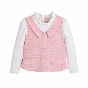 [컬리수] 트위드레이어드 티셔츠 [가을]C223TSG11P