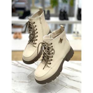 ANCER 세이브존08 가보시 천연가죽 기모 5cm 통굽워커 ANMZS112