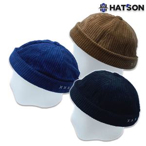 [햇츠온]남여공용 코튼 코듀로이 와치캡 모자 H021-34-014