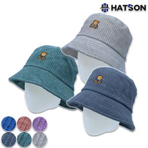 [햇츠온]남여공용 코튼 코듀로이 겨울 버킷햇 모자 H021-35-018