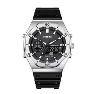 [마션틴트(잡화)][레노마] 본사 정품 가드 포스 워치 CM-7000SLV  우레탄밴드 남성 전자시계